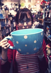emily paull with giant teacup